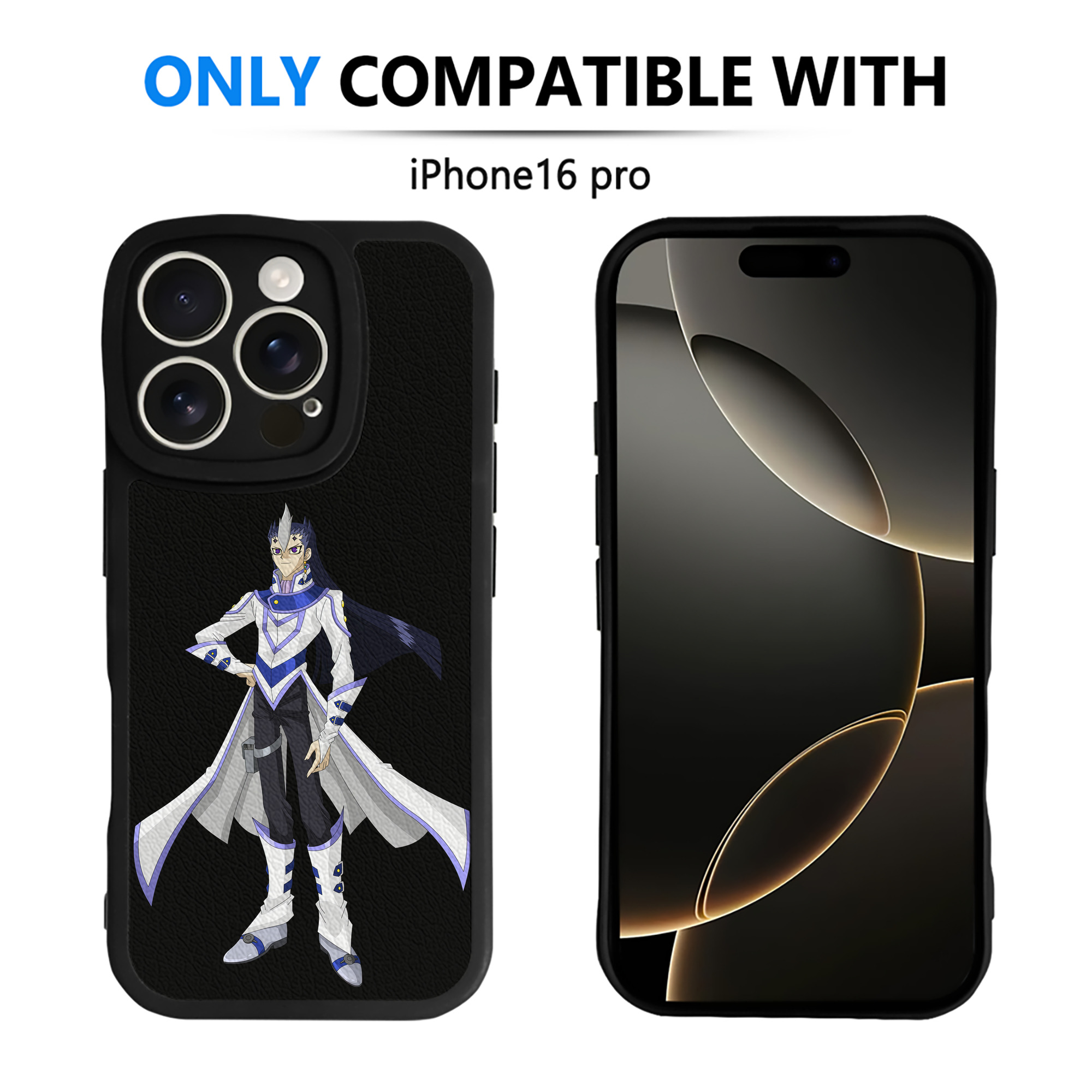 遊☆戯☆王 Yu-Gi-Oh! 【iPhone 16シリーズ対応】シリコンスマホケース（レザー調） 材質：シリコン